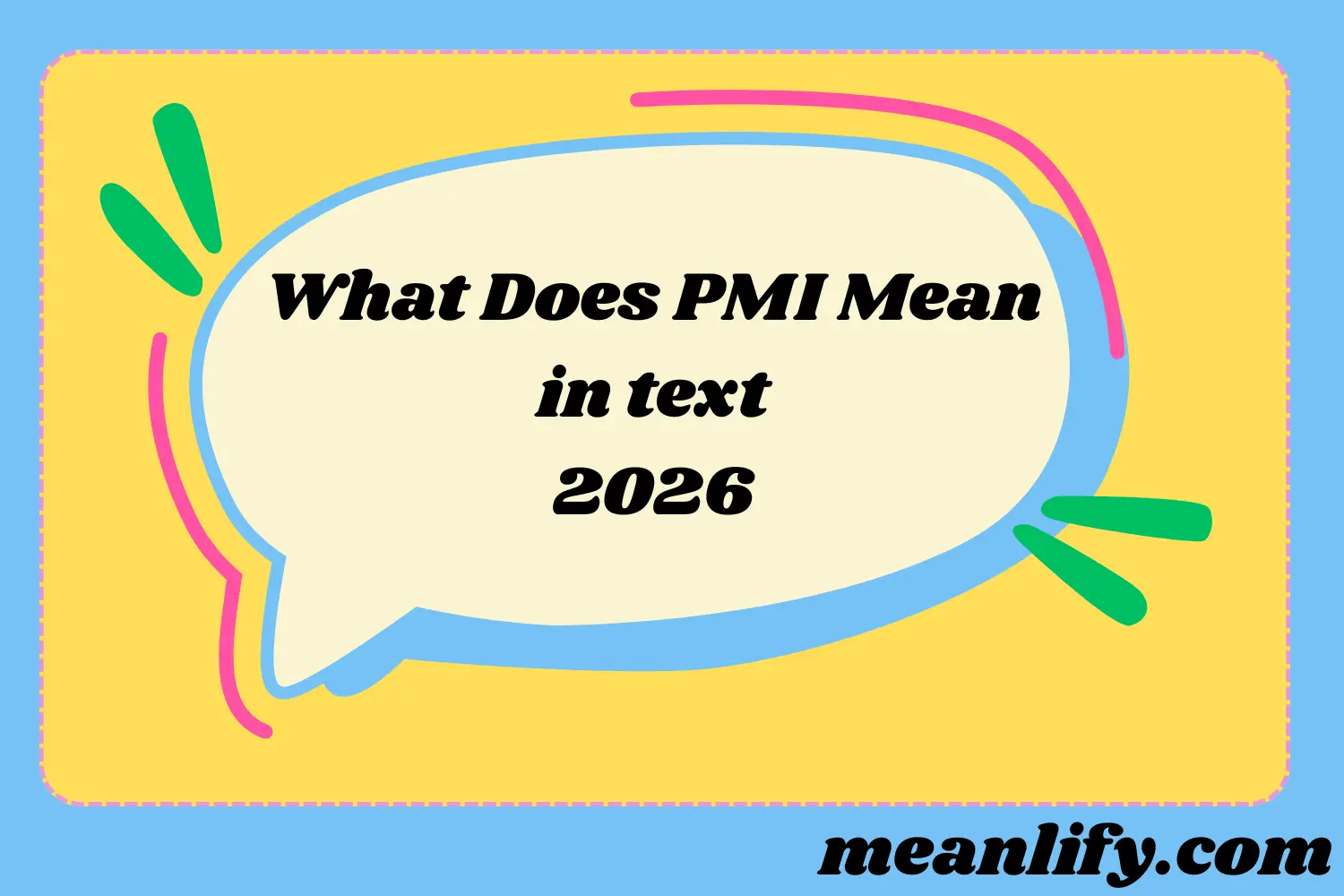 What Does PMI Mean in Text