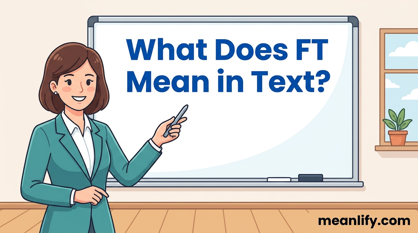 What Does FT Mean in Text? Real Meaning, Examples & Social Media Use