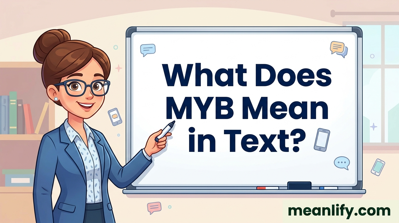 What Does MYB Mean in Text? Real Meaning, Examples & Social Media Use
