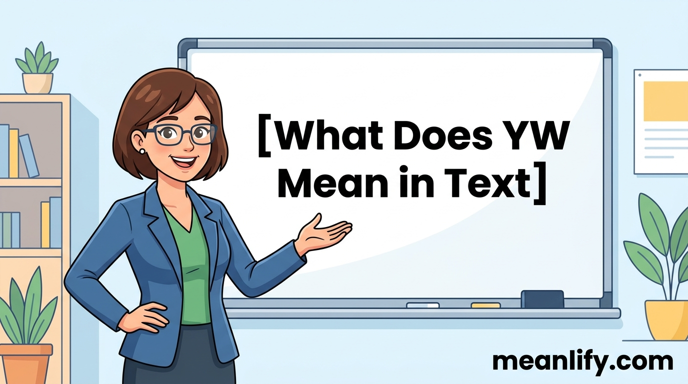 What Does YW Mean in Text? Real Meaning, Examples & Social Media Use