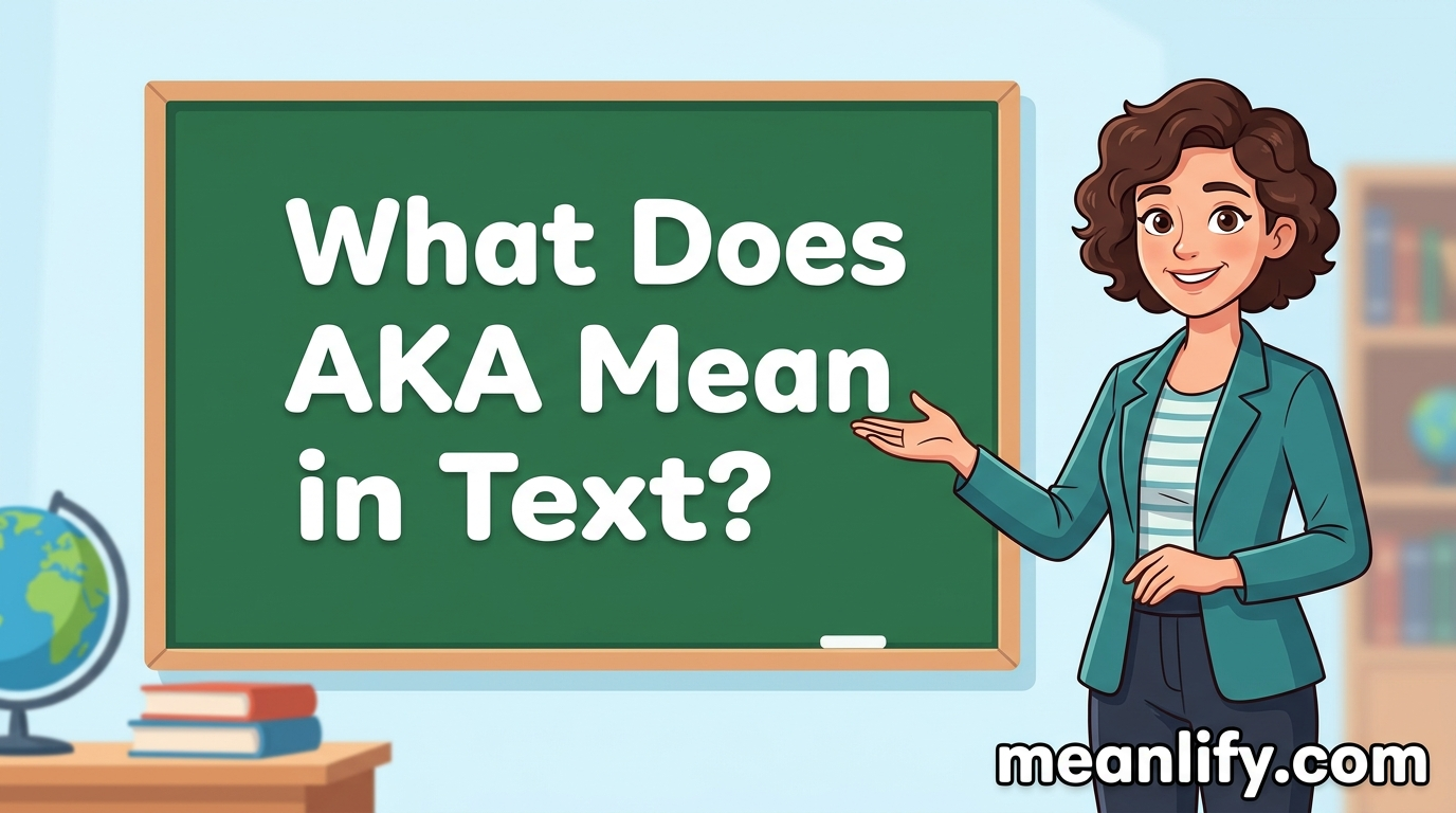 What Does AKA Mean in Text? Real Meaning, Examples & Social Media Use