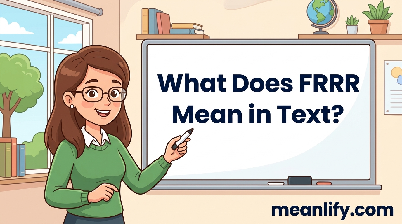 What Does FRRR Mean in Text? Real Meaning, Examples & Social Media Use