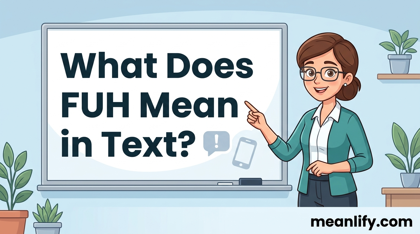 What Does FUH Mean in Text? Real Meaning, Examples & Social Media Use