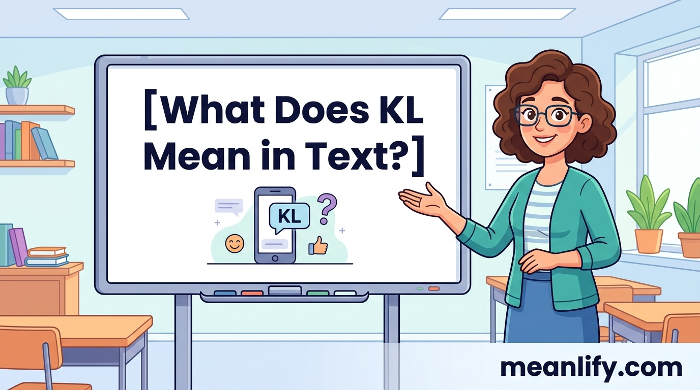 What Does KL Mean in Text? Real Meaning, Examples & Social Media Use