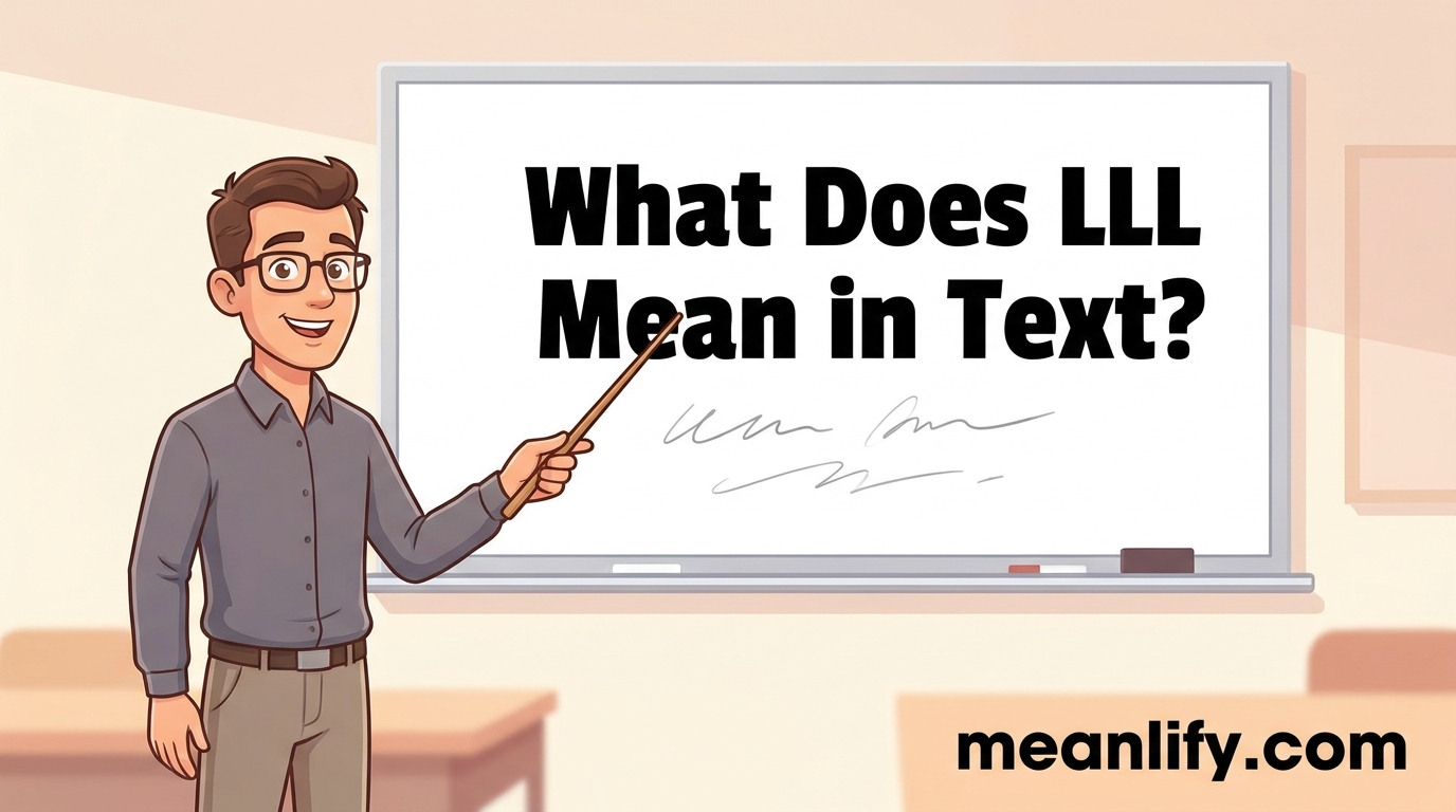 What Does LLL Mean in Text? Real Meaning, Examples & Social Media Use