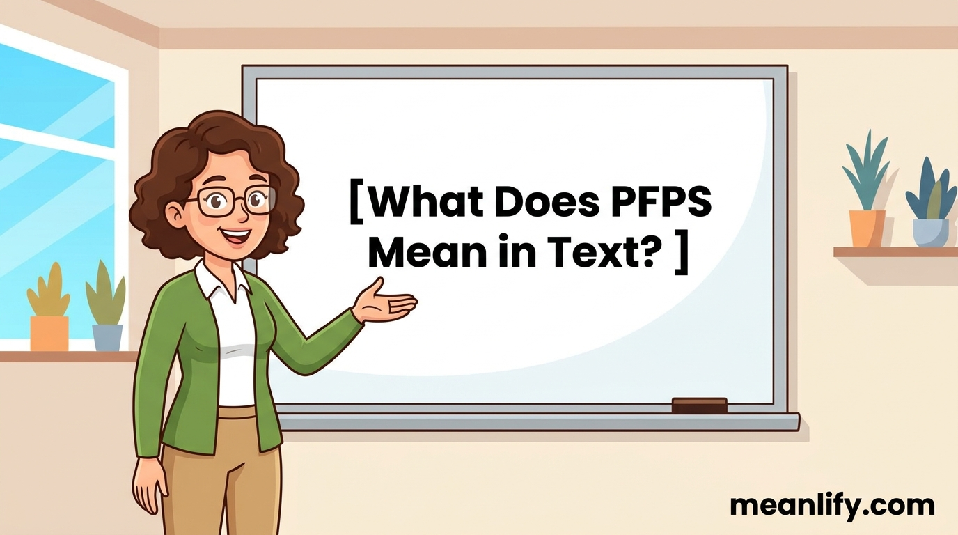 What Does PFPS Mean in Text? Real Meaning, Examples & Social Media Use