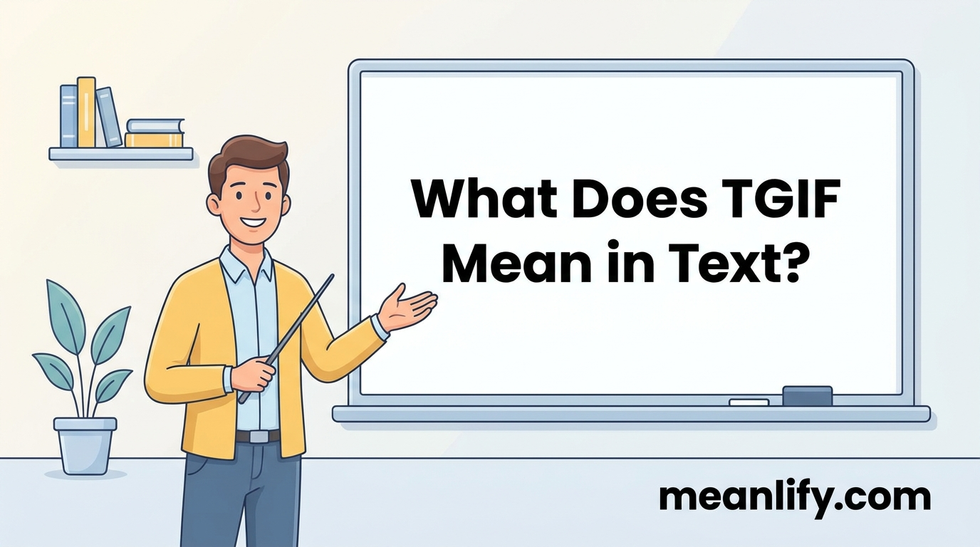 What Does TGIF Mean in Text? Real Meaning, Examples & Social Media Use