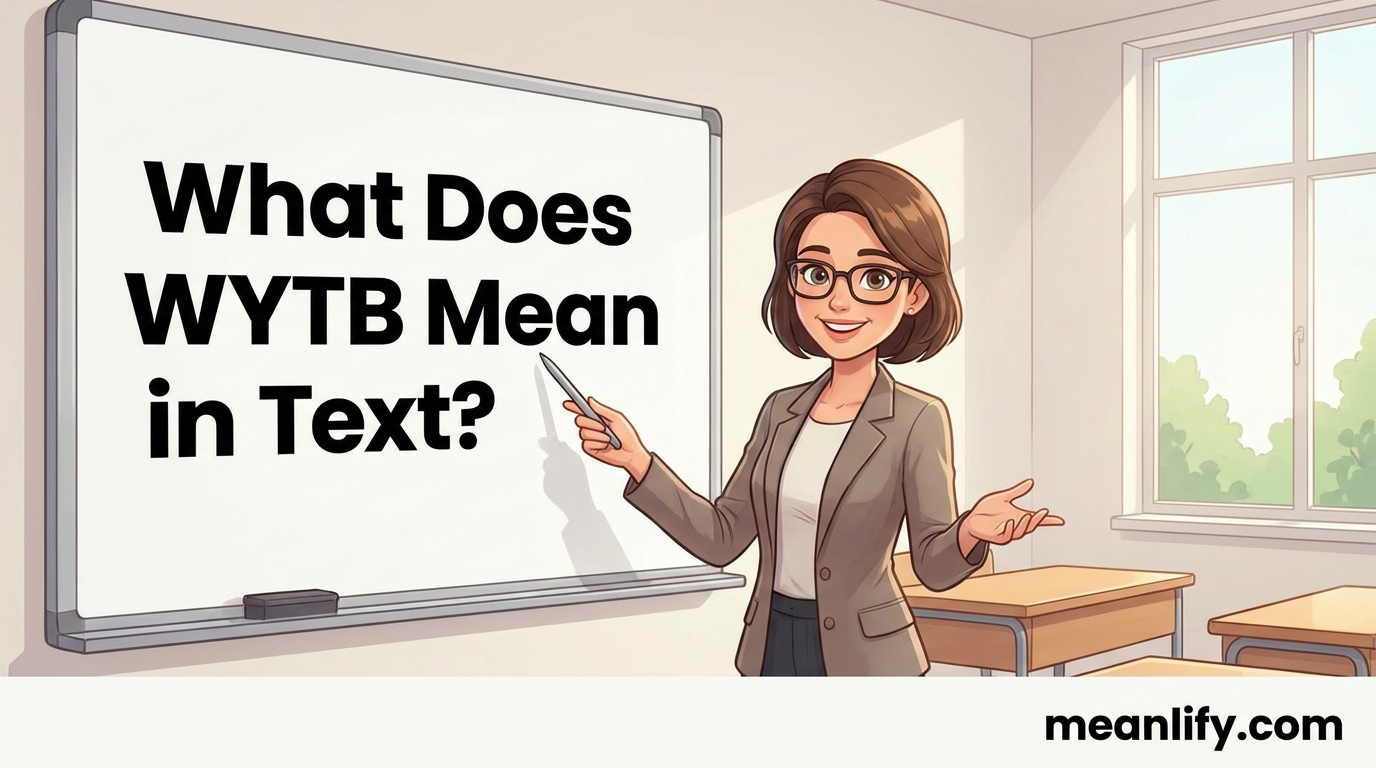 What Does WYTB Mean in Text? Real Meaning, Examples & Social Media Use