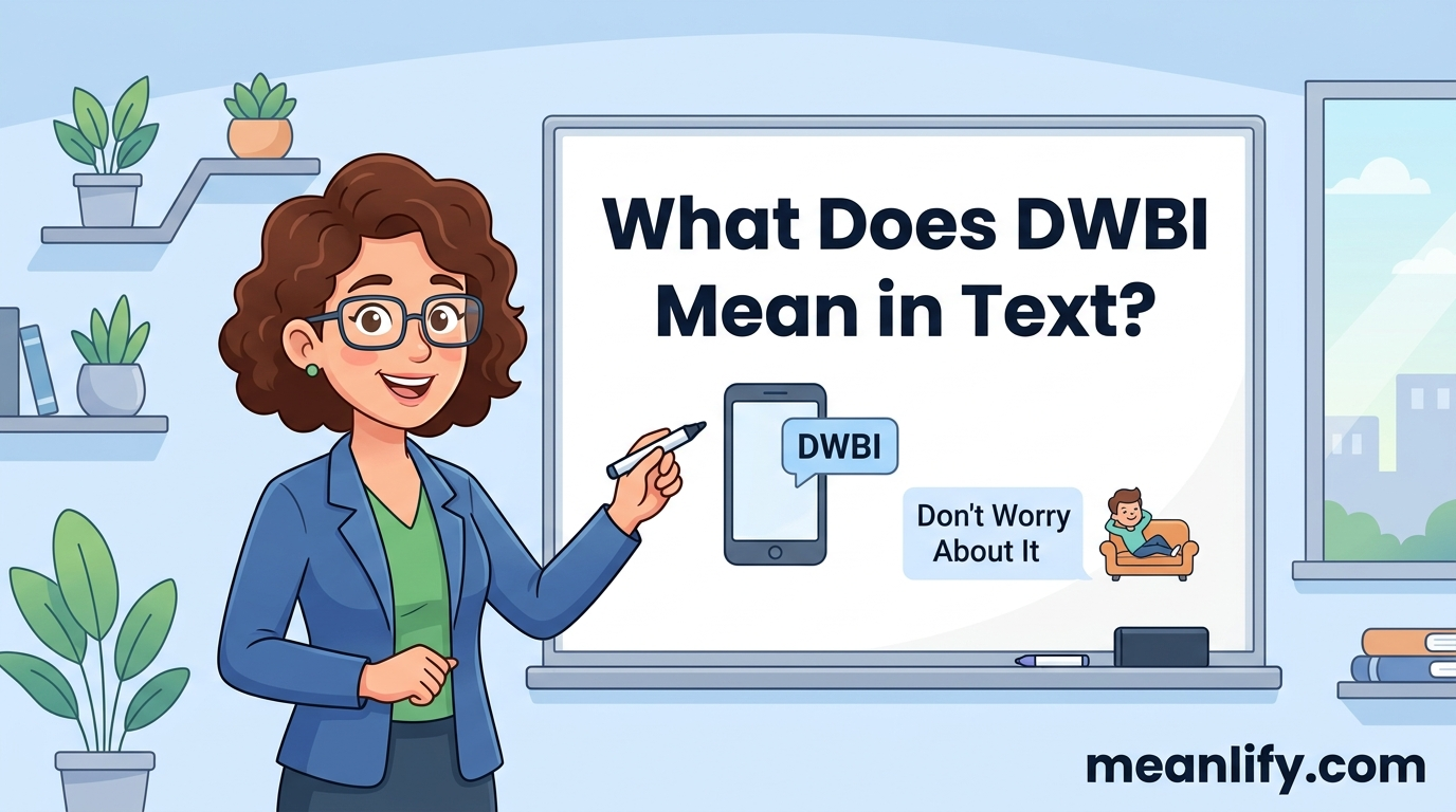 What Does DWBI Mean in Text? Real Meaning, Examples & Social Media Use
