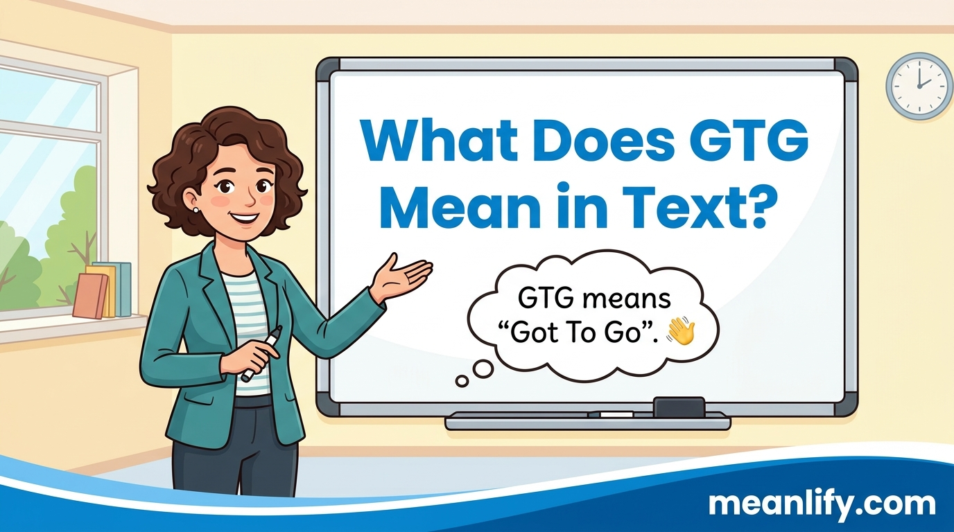 What Does GTG Mean in Text? Real Meaning, Examples & Social Media Use