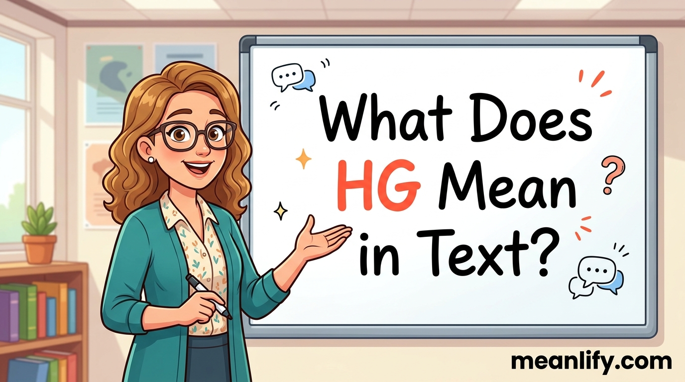 What Does HG Mean in Text? Real Meaning, Examples & Social Media Use