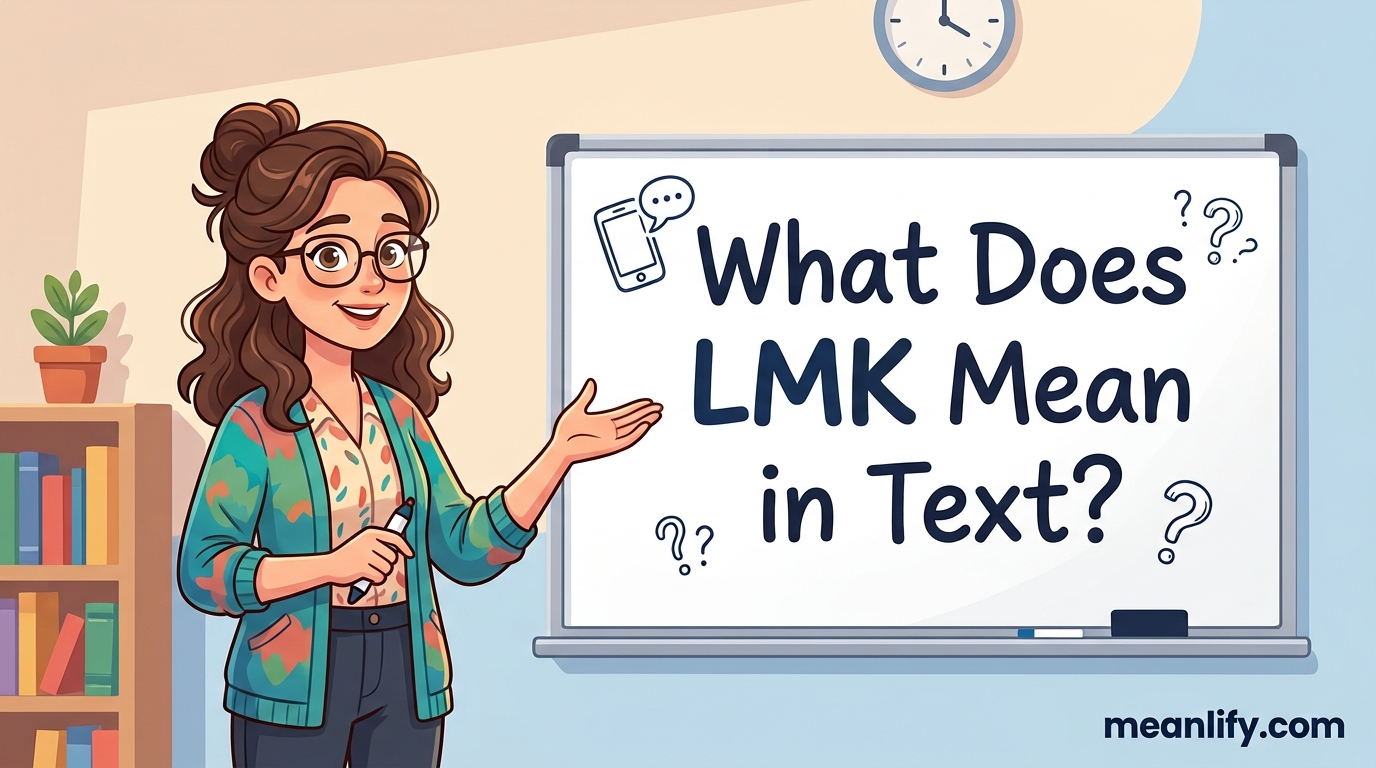 What Does LMK Mean in Text? Real Meaning, Examples & Social Media Use