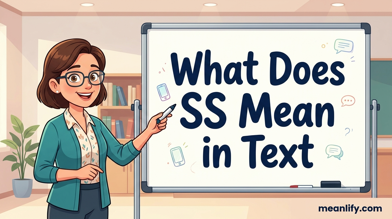 What Does SS Mean in Text? Real Meaning, Examples & Social Media Use